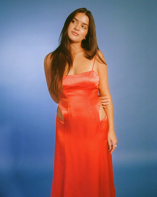 Mariella Dress - Orange